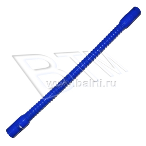 Патрубок гофрированный D-25 L-600 (силик. синий)