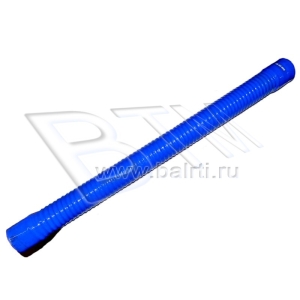 Патрубок гофрированный D-55 L-800 (силик. синий)