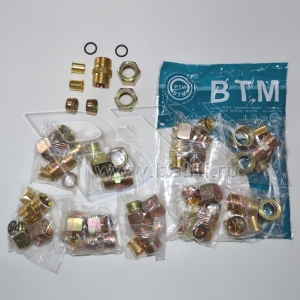 К-т на трубки полиамид d 14*12*1,3 мм 2-х сторонний ВТМ (10 к-тов в уп.) 