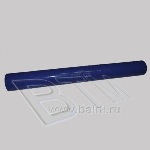 Патрубок радиатора а/м МАЗ верхний /длинный/ D-42 L-420 доп. арт. 4320Я-1303010 (силик. синий) СилКо