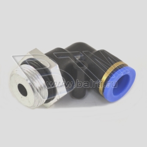 Фитинг угловой наружная резьба PL-G M22x1,5 d 12 мм