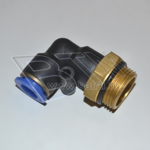 Фитинг угловой наружная резьба PL-G M22x1,5 d 10 мм