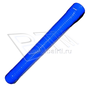 Патрубок гофрированный D-90 L-800 (силик. синий)