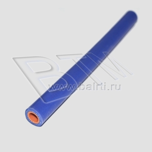 Патрубок теплостойкий а/м КАМАЗ ЕВРО D-10 L-200 (силик. синий)