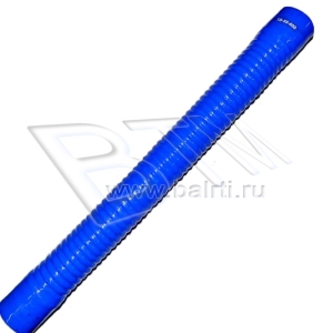 Патрубок гофрированный D-55 L-600 (силик. синий)