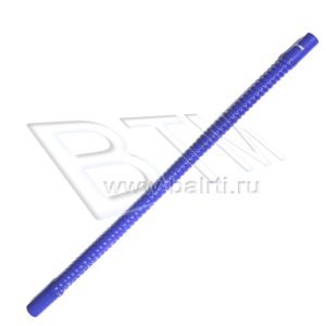 Патрубок гофрированный D-22 L-800 (силик. синий)