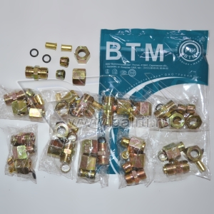 К-т на трубки полиамид d 10*8*1 мм 2-х сторонний (10 к-т в уп.) ВТМ