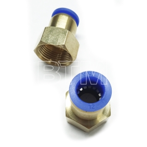Фитинг прямой внутренняя резьба PLF M22x1,5 d 12 мм металл