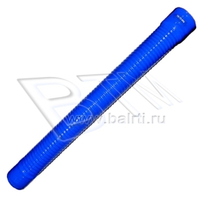 Патрубок гофрированный D-75 L-800 (силик. синий)