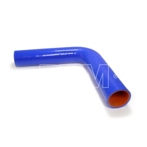 Патрубок угловой 90 D-45 L-250*250 (силик. синий)
