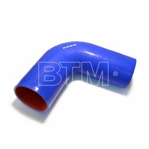 Патрубок угловой 90 D-85 L-200*200 (силик. синий)