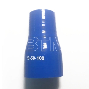 Патрубок с переходом D-36/50 L-100 (силик. синий)