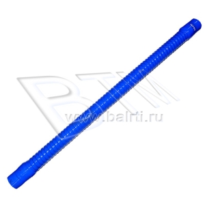 Патрубок гофрированный D-38 L-800 (силик. синий)