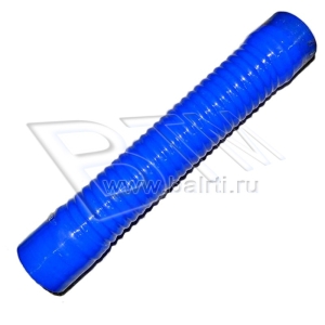 Патрубок гофрированный D-60 L-400 (силик. синий)