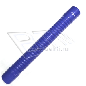 Патрубок гофрированный D-70 L-600 (силик. синий)