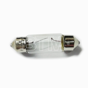 Автолампа 24v 10w 62410C (подсветка номера, освещение салона, пальчиковая)