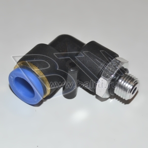 Фитинг угловой наружная резьба PL-G M10x1 d 10 мм