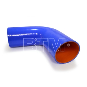 Патрубок угловой 90 D-90 L-200*200 (силик. синий)