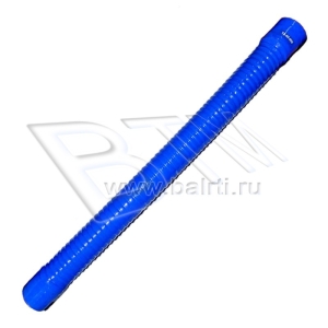 Патрубок гофрированный D-60 L-800 (силик. синий)