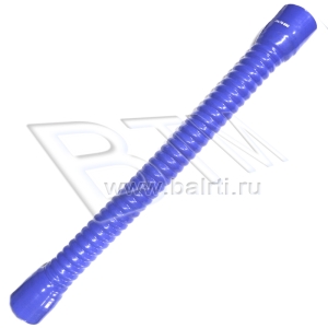 Патрубок гофрированный D-70 L-800 (силик. синий)