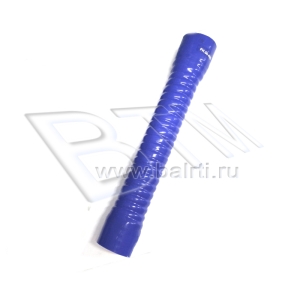 Патрубок гофрированный D-50 L-400 (силик. синий)