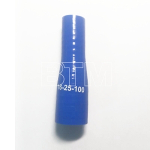 Патрубок с переходом D-16/25 L-100 (силик. синий)