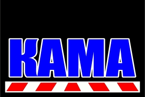 Брызговик задний а/м КАМАЗ (400*600 мм) к-т 2 шт. светоотражающие син.