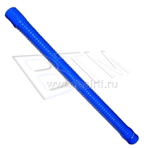 Патрубок гофрированный D-45 L-800 (силик. синий)