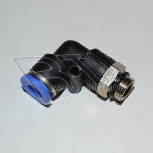 Фитинг угловой наружная резьба PL-G M10x1 d 6 мм