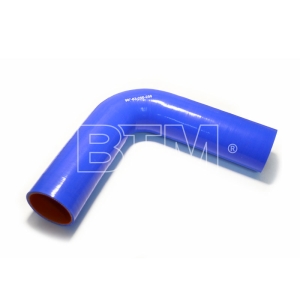 Патрубок угловой 90 D-63 L-250*250 (силик. синий)